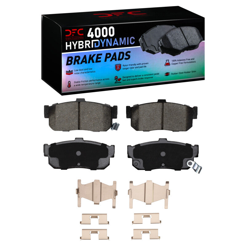 DFC DFC 4000 HybriDynamic Brake Pads Brakes, Rotors & Pads Brake Pads - OE main image