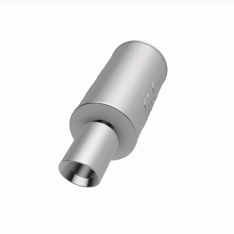 MagnaFlow 7" Round Center/Center Performance Muffler With Tip 14826 360 Degree Image Set