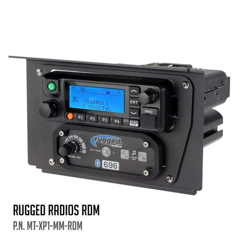 Rugged Radios Polaris XP1 Mount Kit for M1 / G1 / RM60 / GMR45 Radio and Rugged Intercom Icom F5021 MT-XP1-MM-ICOM MT-XP1-MM-ICOM Photo - Primary