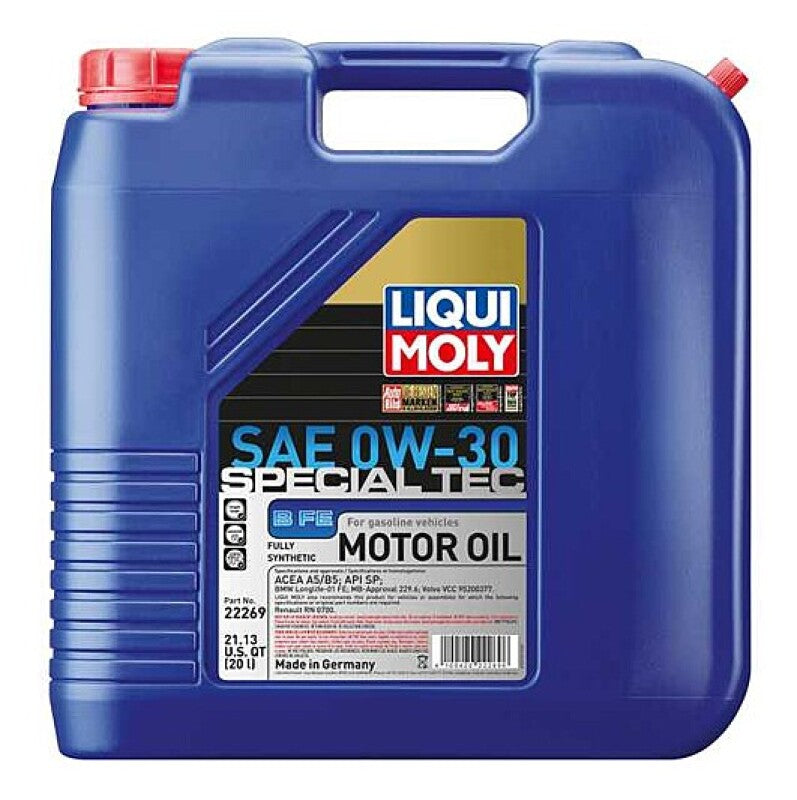 LIQUI MOLY 20L Special Tec B FE Motor Oil SAE 0W30 22269 22269 User 1