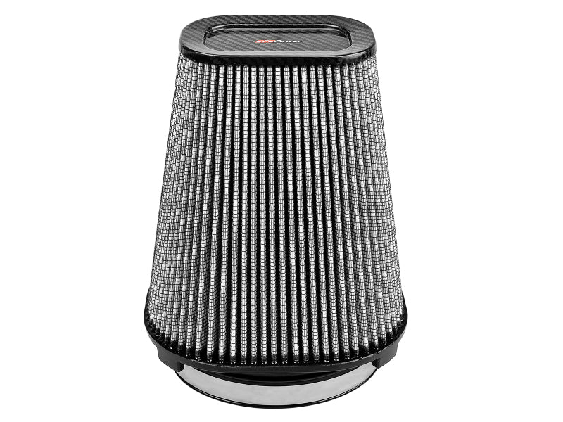 aFe MagnumFLOW Pro Dry S Air Filter (7.5x5.5in) F x (9x7in) B x (5.75x3.75in) T (Carbon) x 10in H 21-90110-CF 21-90110-CF Photo - Primary