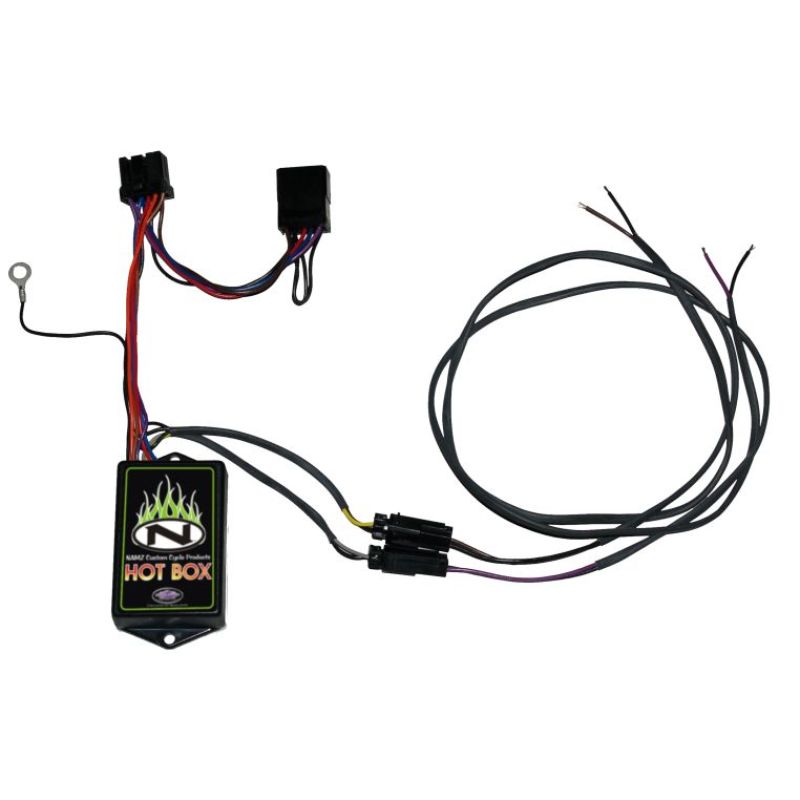 NAMZ 99-03 V-Twin Sportster Plug-N-Play Hot Box Fender Harness w/Saddlebag Pigtails (Run/Brake/Turn) NHB-B02 NHB-B02 Photo - Primary