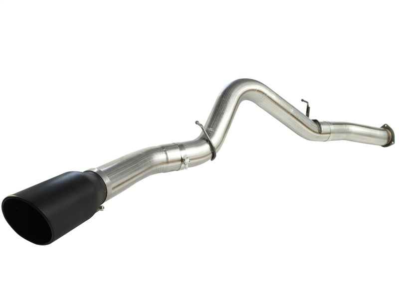 aFe MACHForce XP Exhaust 5in DPF-Black, GM Diesel Trucks 07.5-10 V8-6.6L 9(td) LMM 49-44040-B 49-44040-B Photo - Unmounted