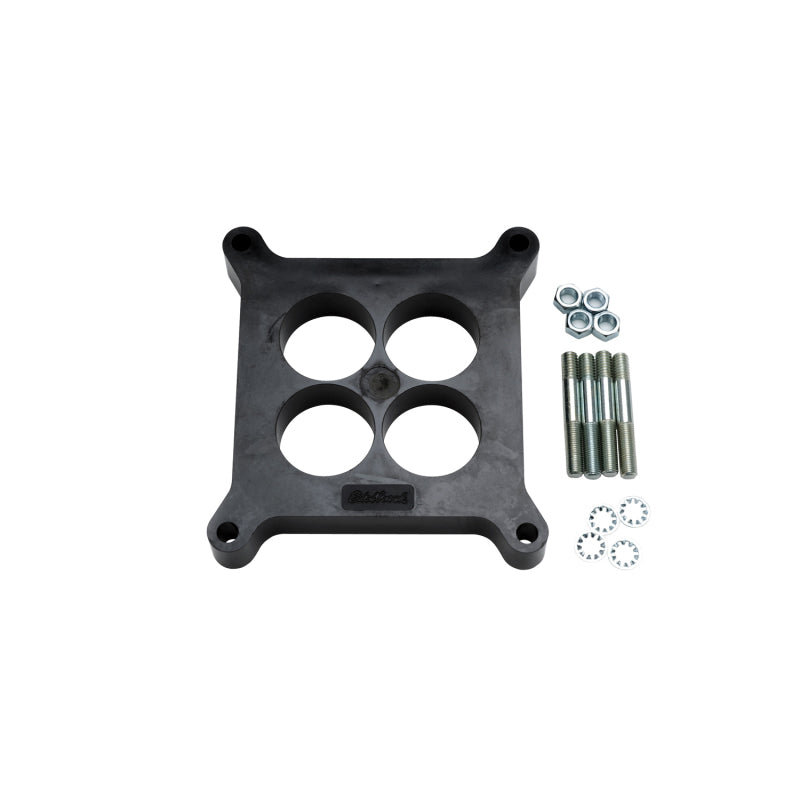Edelbrock Carb Spacer 1-Inch 4-Hole 8711 Photo - Primary