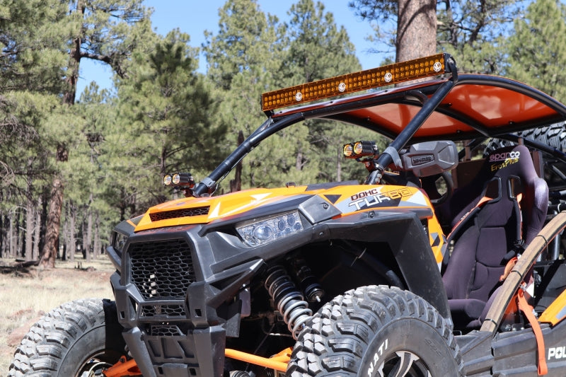 KC HiLiTES Universal 40 Deg. A-Pillar Tube Clamp Light Mount (1.5-2in. Diameter Bars) - Pair 7326 7326 User 1