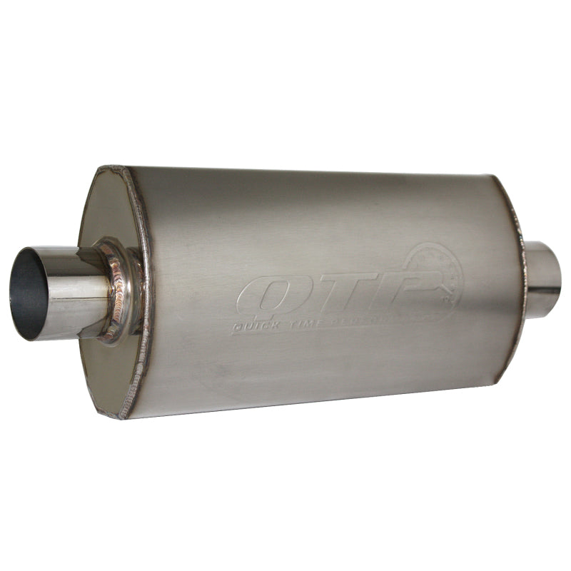 QTP 2.5in Weld-On 304SS AR3 Muffler 12250 12250 Photo - Primary
