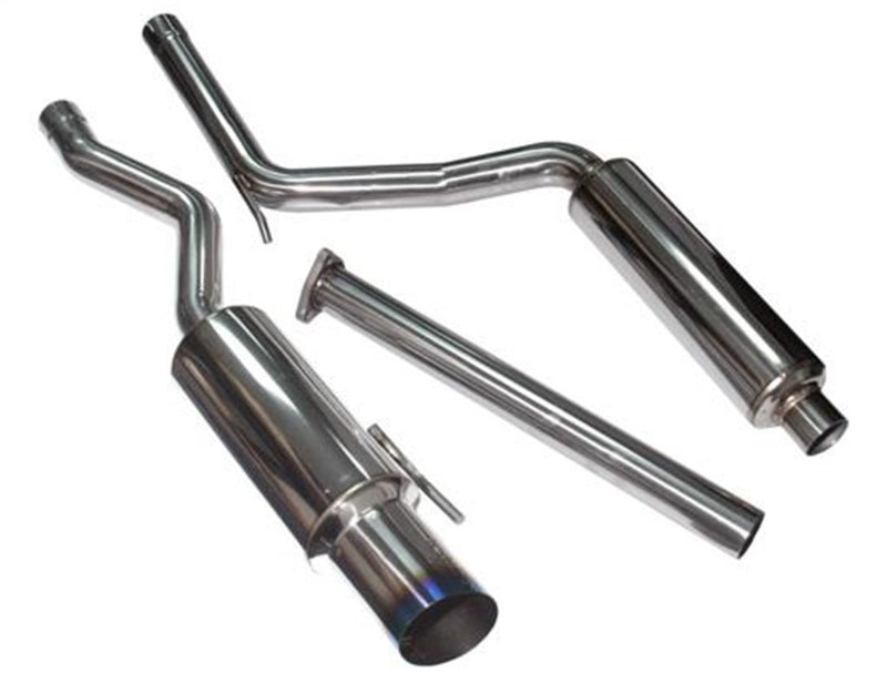 Injen 06-09 Civic Si Coupe Only 60mm Cat-back Exhaust w/ Titanium Tip SES1578TT SES1578TT Photo - Primary
