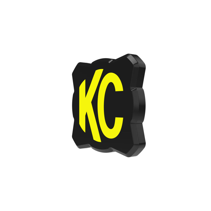 KC HiLiTES FLEX ERA 1 Single Light Cover ONLY (Black/Yellow KC Logo) 5328 5328 User 2