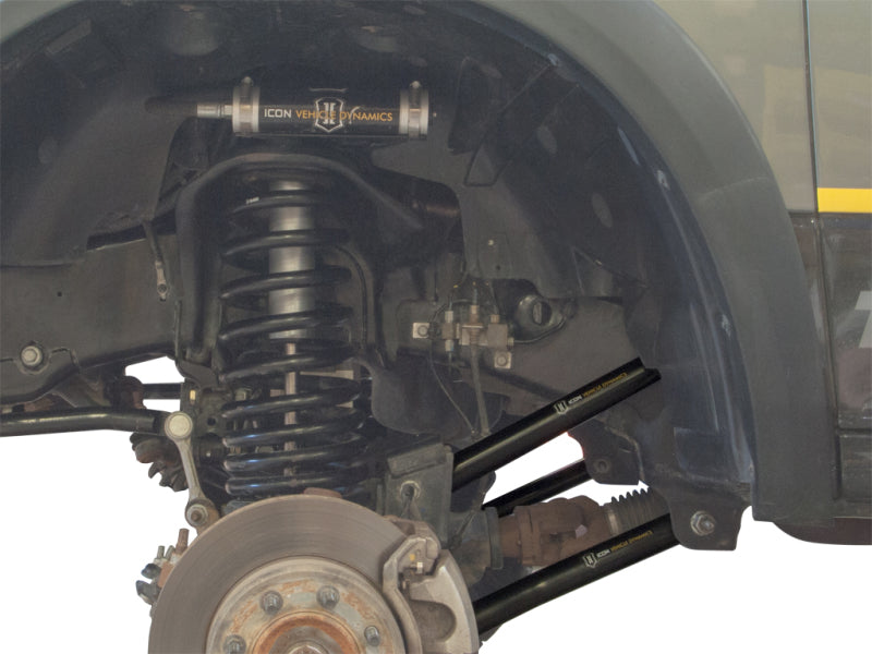 ICON 03-12 Dodge Ram HD Fixed Tubular Link Kit 214027 214027 Photo - Mounted