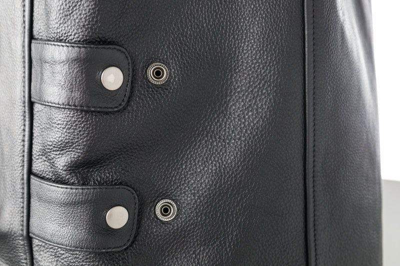 Kuryakyn Leather By River Road Plains Leather Vest Black - Small 094405 094405 User 3