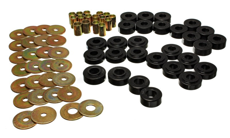Energy Suspension Leaf Spring Bushing Set Black Ford Bronco All 1978-1979 4.2127G Photo - Primary