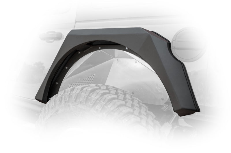 DV8 Offroad 2018+ Jeep Wrangler JL Armor Fenders w/ LED Turn Signal Lights FDJL-01 FDJL-01 User 1
