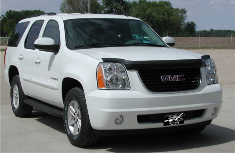 Stampede Vigilante Premium Hood Protector,Smoke,For 2007-2014 GMC Yukon 2040-2 Photo - Mounted
