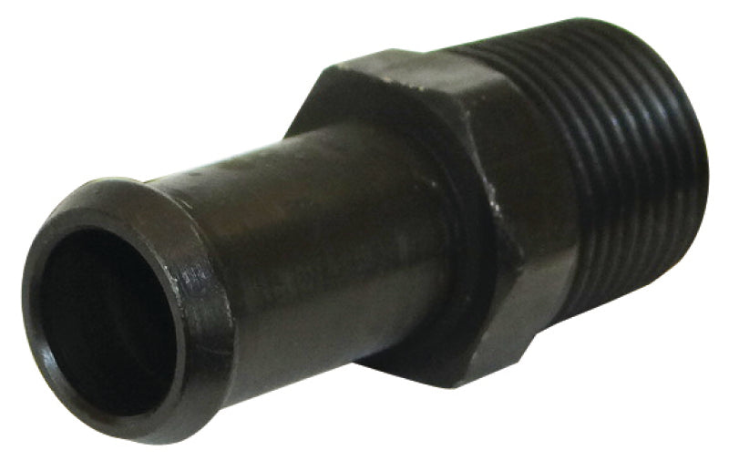 Moroso Fitting, 3/8" TO 1/2" STR., Black, 1 Per. 65389 Photo - Primary