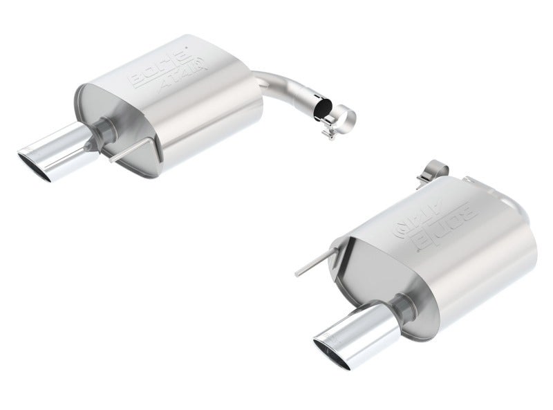 Borla Atak Rear Section 15-17 Ford Mustang 2.3L EcoBoost MT/AT 2.25in pipe 4in tip 11890 11890 Photo - Primary