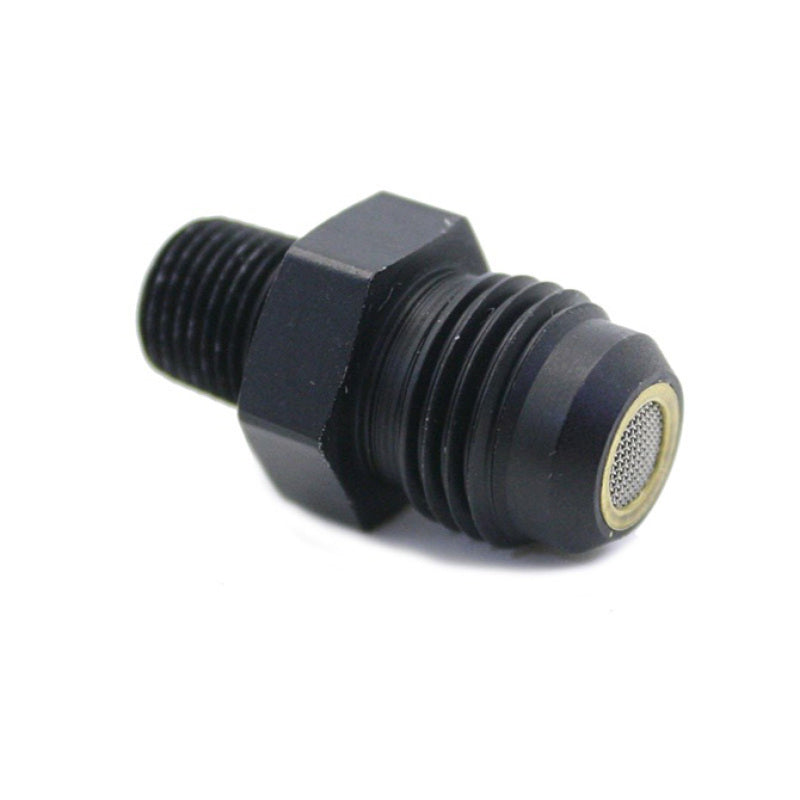 Nitrous Express Filter Fitting 6AN x 1/8 NPT Straight 16112MC 16112MC Photo - Primary