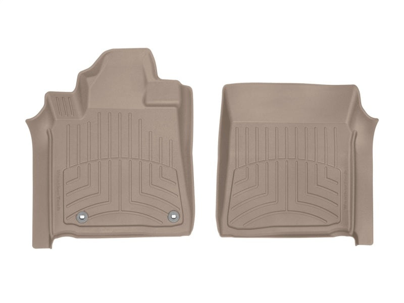 WeatherTech 2012-2019 Toyota Sequoia Front FloorLiner HP - Tan 454081IM 454081IM Photo - Primary