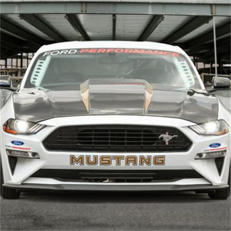 Ford Racing 2018 Ford Mustang Cobra Jet Carbon Fiber Hood M-16612-AECJ M-16612-AECJ Photo - Mounted