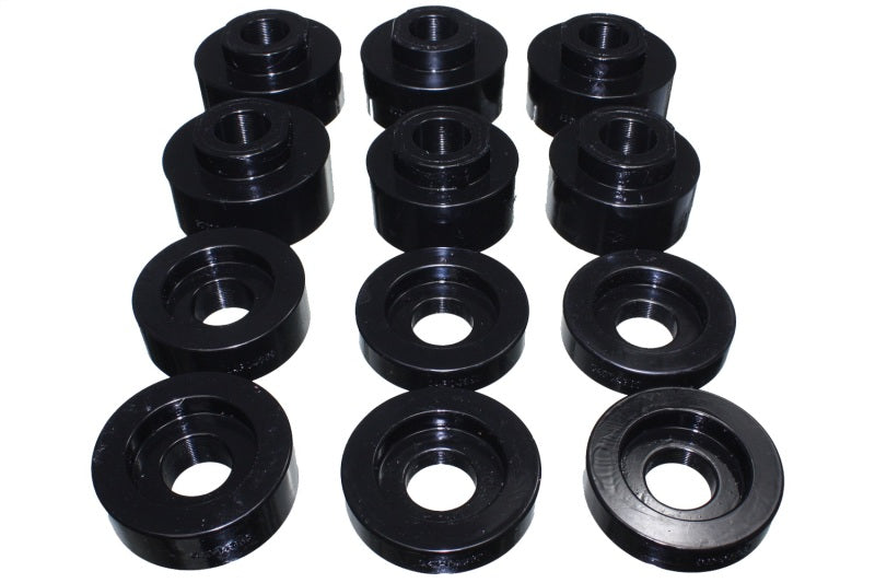 Energy Suspension 08-16 Ford F-250/F-350/F-450/F-550 Super Duty STD/Super Cab Black Body Mount Set 4.4125G 4.4125G Photo - Primary