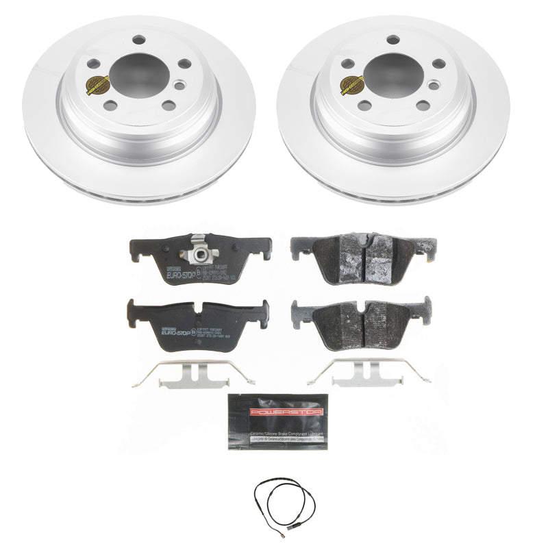 Power Stop 13-18 BMW 320i xDrive Rear Euro-Stop Brake Kit ESK6852 ESK6852 Photo - Primary