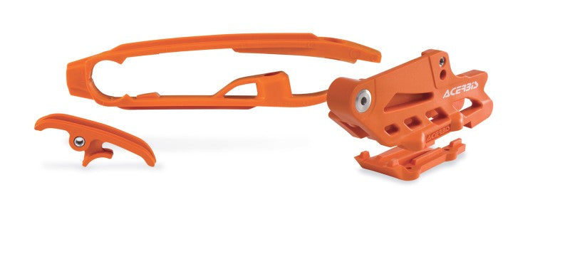 Acerbis 11-16 KTM 125-250SX/ XC250/ SX-F/XC-F Chain Guide/Slider Kit - Orange 2319600036 2319600036 Photo - Primary