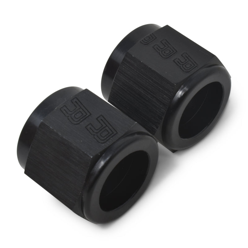 Russell -4 AN Tube Nut Adapters (Black Finish) 660563 Photo - out of package