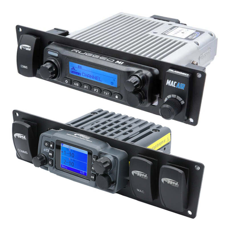 Rugged Radios Yamaha Wolverine RMAX Mount - Mobile Radio and Rocker Switches M1 / G1 / RM60 / GMR45 MT-RMAX-RM MT-RMAX-RM Photo - Primary
