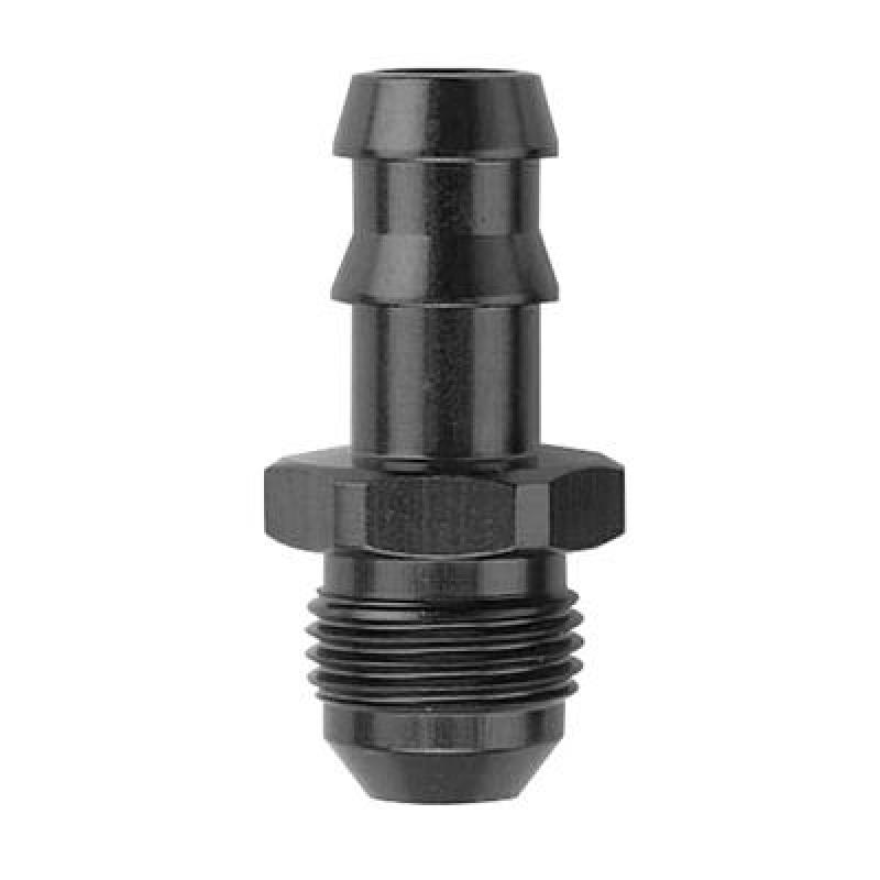 Fragola -8AN x 1/2 Hose Barb - Black 484108-BL 484108-BL Photo - Primary