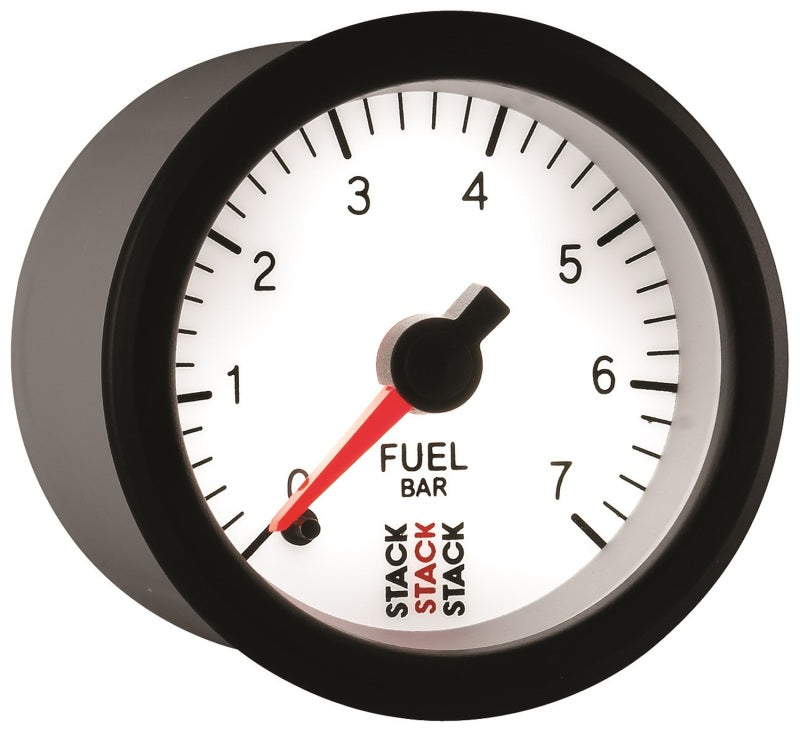 Autometer Stack 52mm 0-7 Bar M10 Male Pro Stepper Motor Fuel Pressure Gauge - White ST3355 ST3355 User 6