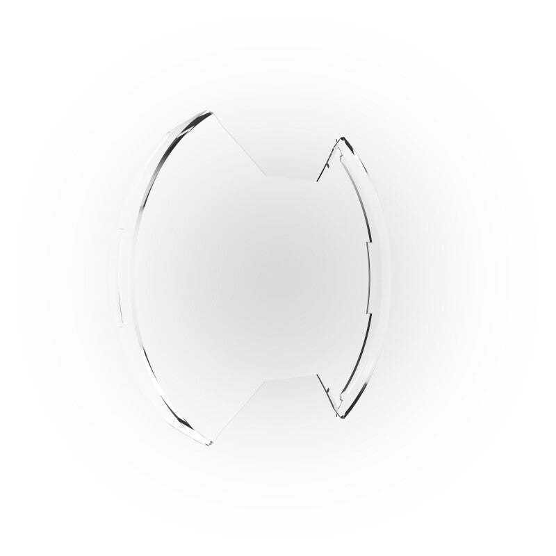 KC HiLiTES SlimLite 8in. LED Light Shield (Shield Only) - Clear 5207 5207 User 1