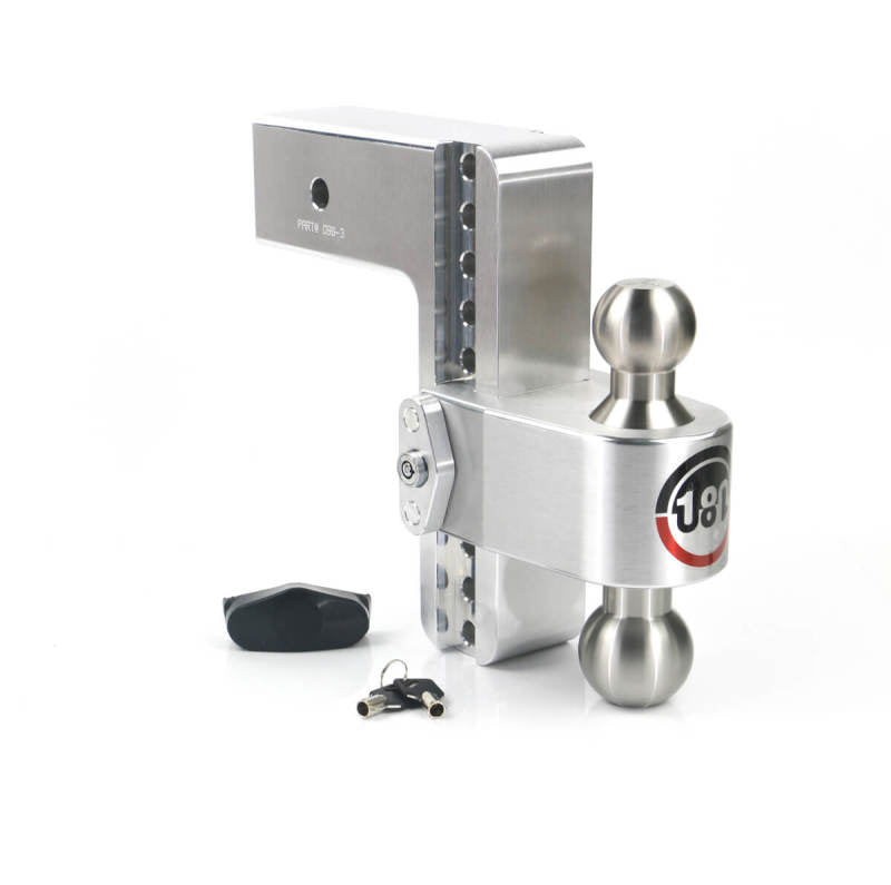 Weigh Safe 180 Hitch 8in Drop Hitch & 3in Shank (10K/21K GTWR) - Aluminum LTB8-3 LTB8-3 User 1