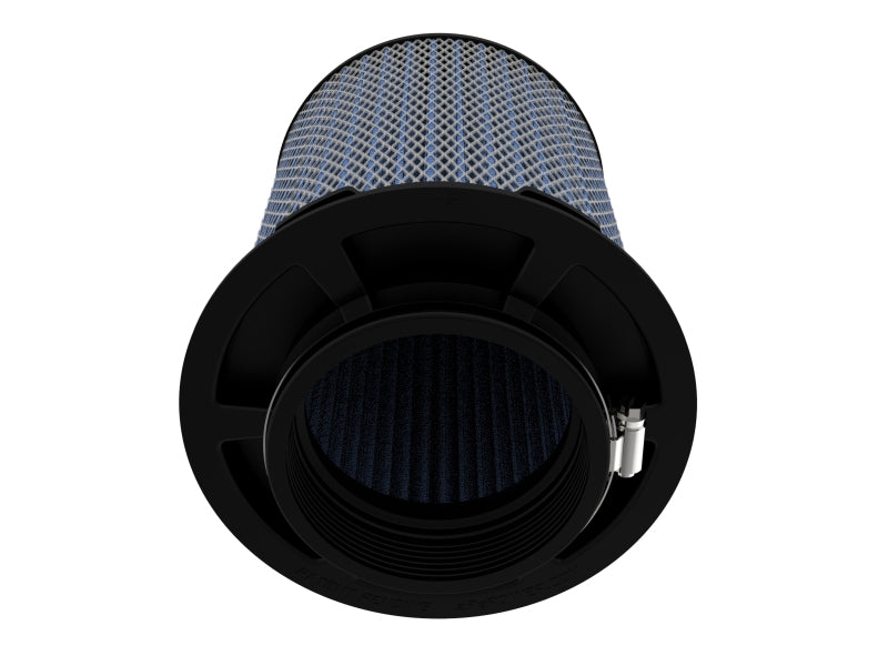 aFe Magnum Flow Pro 5R Air Filter 4in. Flange ID x 6-1/2in. Base x 6-1/2in. Top x 8 in. Height 24-91153 24-91153 Photo - Unmounted