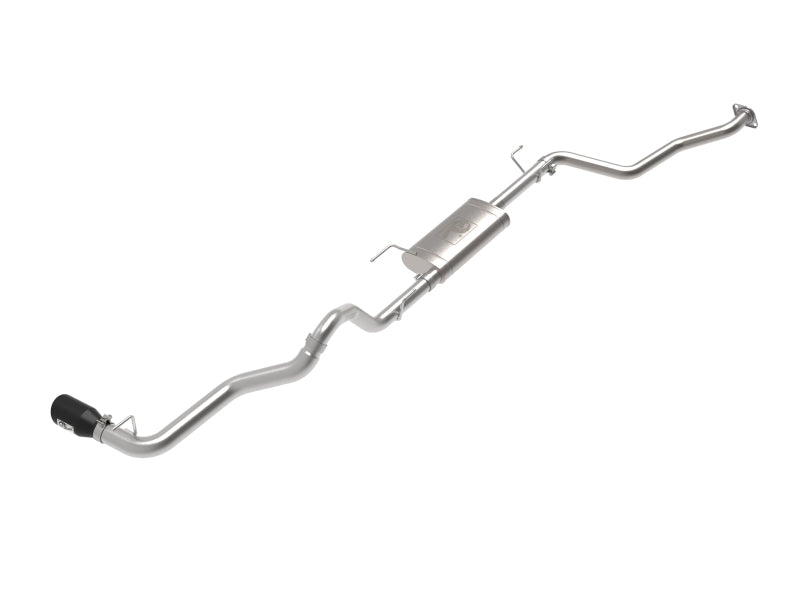 aFe 2024 Toyota Tacoma L4 2.4L Apollo Series 2.5-3in 409 SS Steel Cat-Back Exhaust w/Black Tips 49-46071-B 49-46071-B Photo - Primary