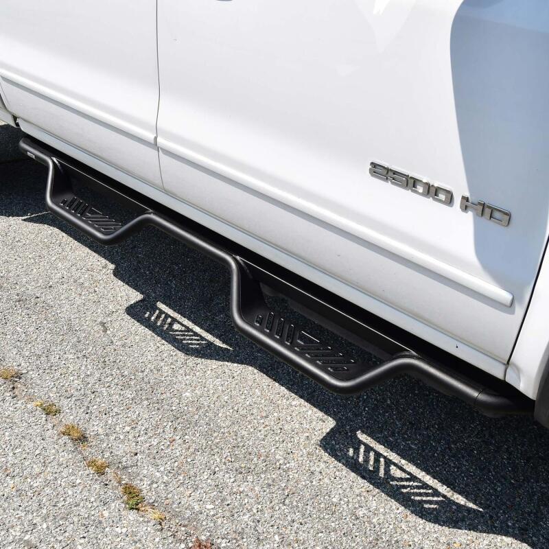 Westin 04-13 Chevrolet Silverado Outlaw Drop Nerf Step Bar - Textured Black 20-11955 20-11955 Photo - Mounted