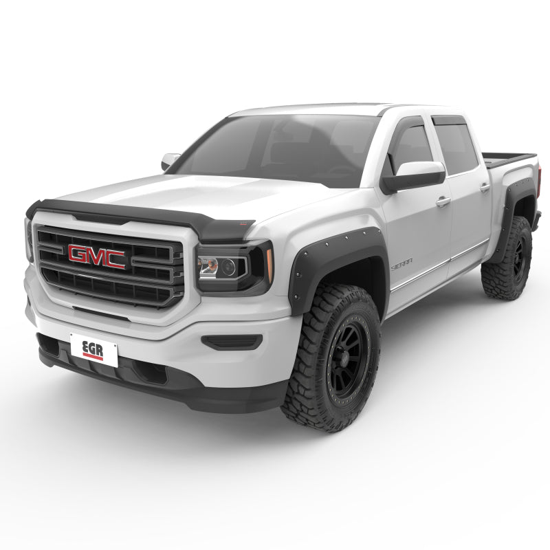 EGR 14+ GMC Sierra Superguard Hood Shield - Matte (301585) 301585 301585 Photo - Close Up