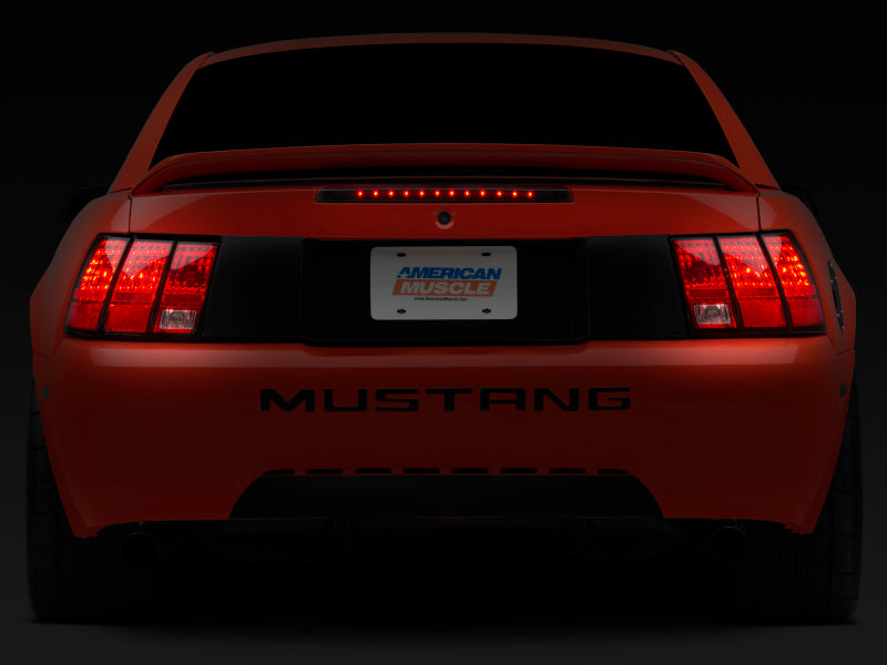 Raxiom 99-04 Ford Mustang Excluding Cobra Axial Series LED Third Brake Light (Smoked) 398336 398336 Photo - Close Up