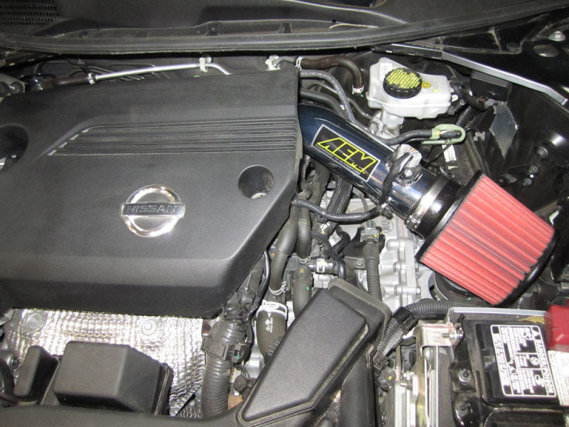 AEM Induction AEM Cold Air Intake System-2013 Nissan Altima 2.5L 4F/I-all 21-713P 21-713P Photo - Mounted