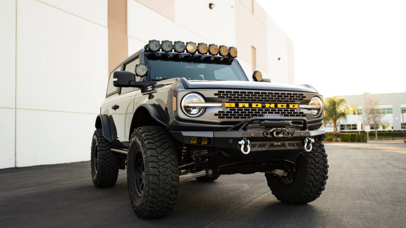 DV8 Offroad 21-23 Ford Bronco Spec Series Front Bumper FBBR-05 FBBR-05 Photo - Unmounted