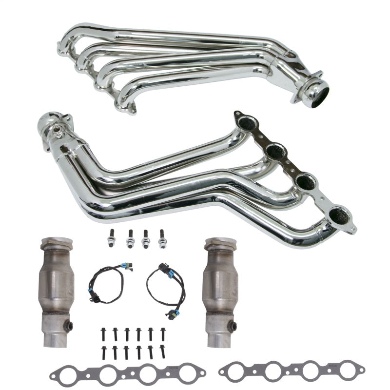 BBK Performance 10-15 Camaro LS3 1-3/4 Full-Lenght Headers w/Cats (Chrome) 4021 Photo - Primary