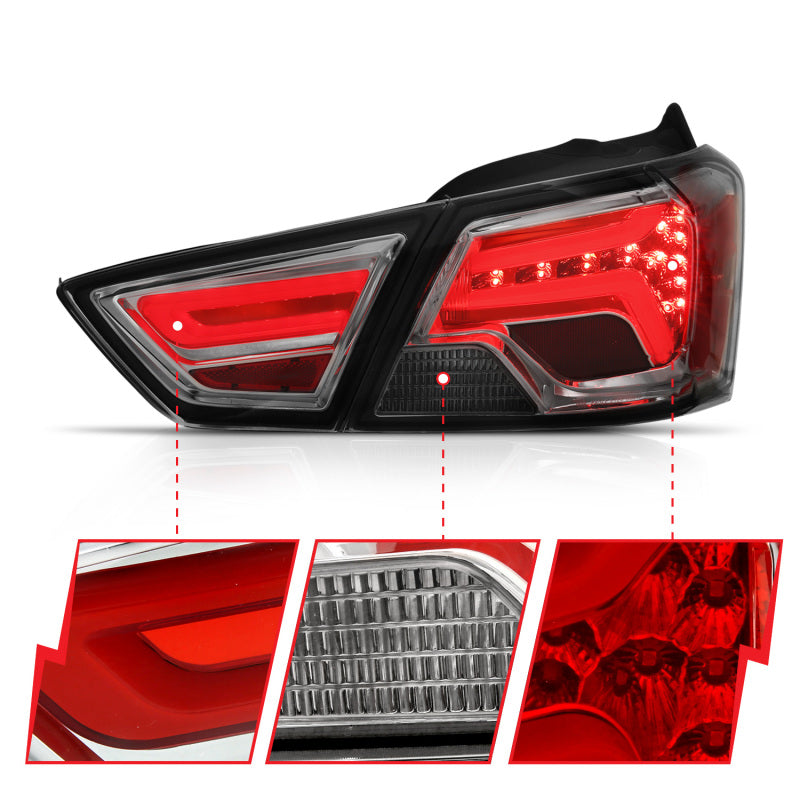 Anzo 14-18 Chevrolet Impala LED Taillights Smoke 321345 Photo - Close Up