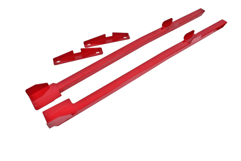 BMR 94-04 Mustang Hardtop Only Weld-On Boxed Premium Subframe Connectors - Red SFC025R SFC025R User 1