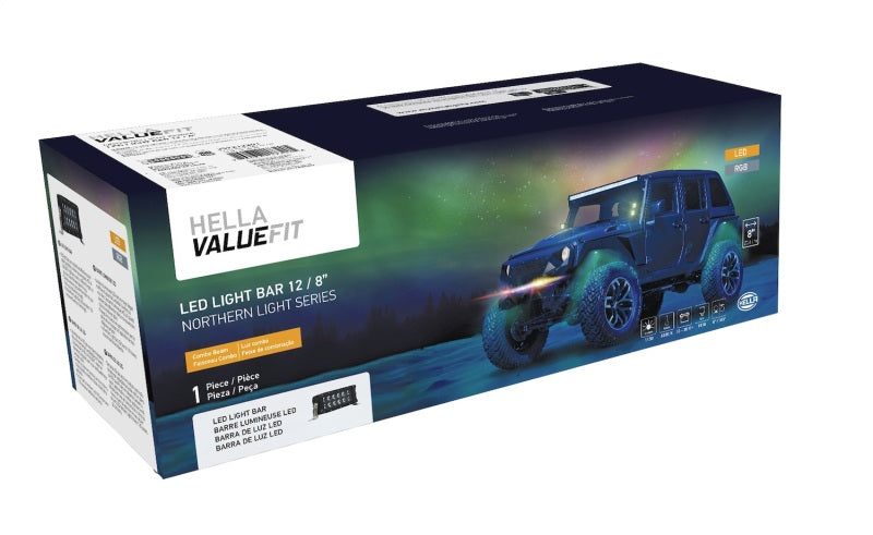 Hella ValueFit Northern Lights Light Bar 12 LED / 8" 357212201 Photo - in package