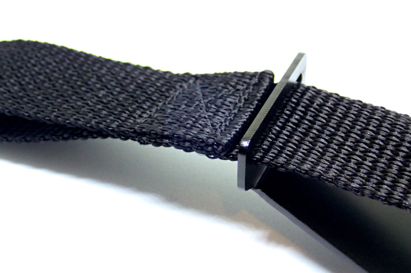 BuiltRight Industries 09-20 Ford F-150/Raptor (09-14 SuperCrew Only) Rear Seat Release - Black Strap 100100 100100 Photo - Primary