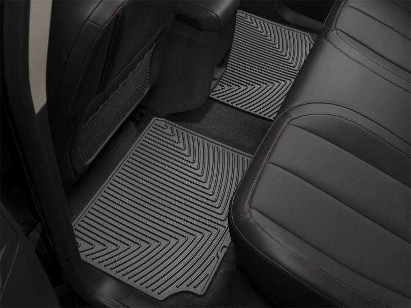 WeatherTech 2021+ Ford F-150 SuperCrew/Raptor Rear Rubber Mats - Black W586 W586 Photo - Primary