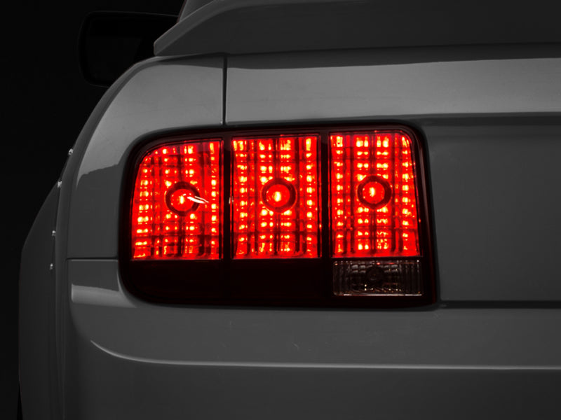 Raxiom 05-09 Ford Mustang Tail Lights- Black Housing (Smoked Lens) 49066 49066 Photo - Primary