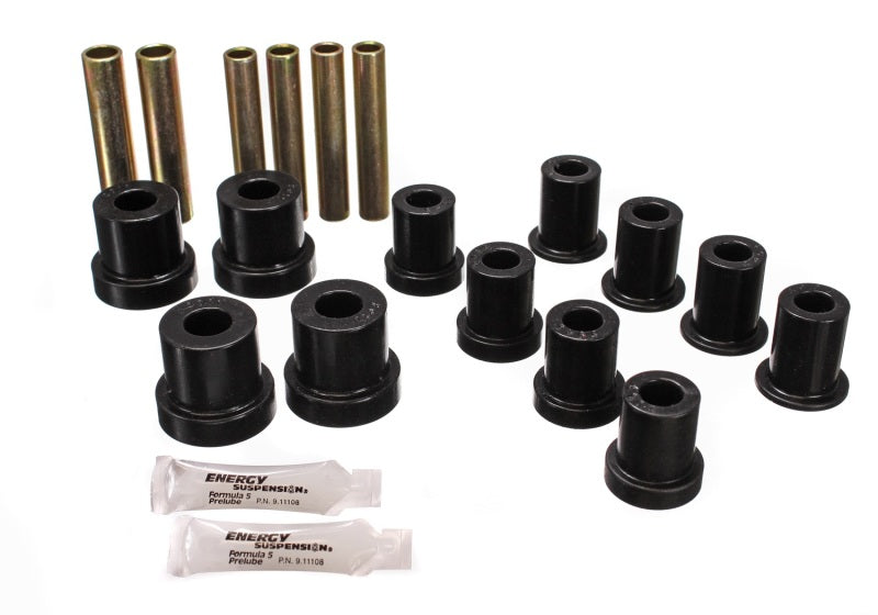 Energy Suspension Leaf Spring Bushing Set Black Chevrolet Blazer All 1970-1987 3.2112G Photo - Primary