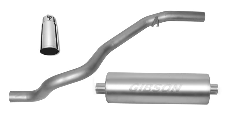 Gibson 96-97 Jeep Grand Cherokee Laredo 4.0L 2.5in Cat-Back Single Exhaust - Stainless 617100 617100 Photo - Primary