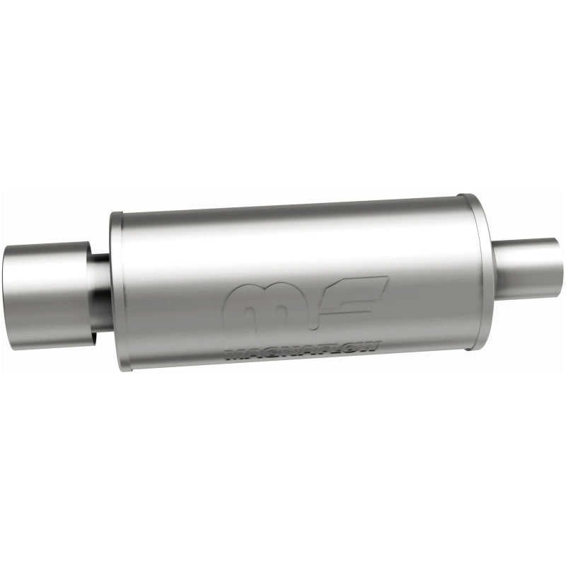MagnaFlow 6" Round Center/Center Performance Muffler With Tip 14817 Photo - out of package