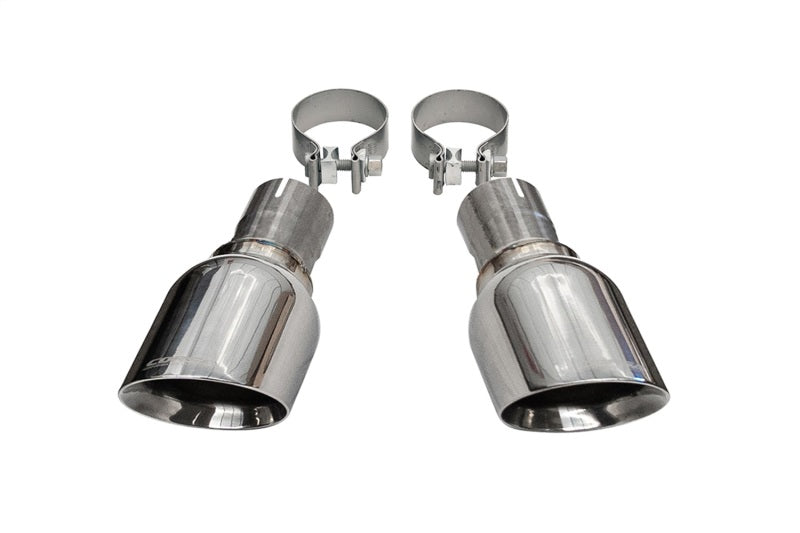 CORSA Performance Corsa 11-21 Jeep Grand Cherokee Single 2.5in Inlet / 4.5in Outlet Polished Pro-Series Tip Kit 14067 14067 Photo - Primary