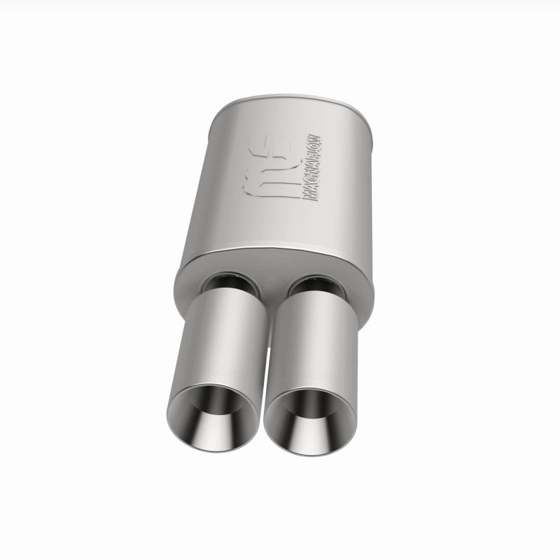 MagnaFlow 5" X 8" Oval Center/Dual Performance Muffler With Tip 14816 360 Degree Image Set